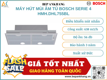 MÁY HÚT MÙI ÂM TỦ BOSCH SERIE 4  HMH.DHL755BL